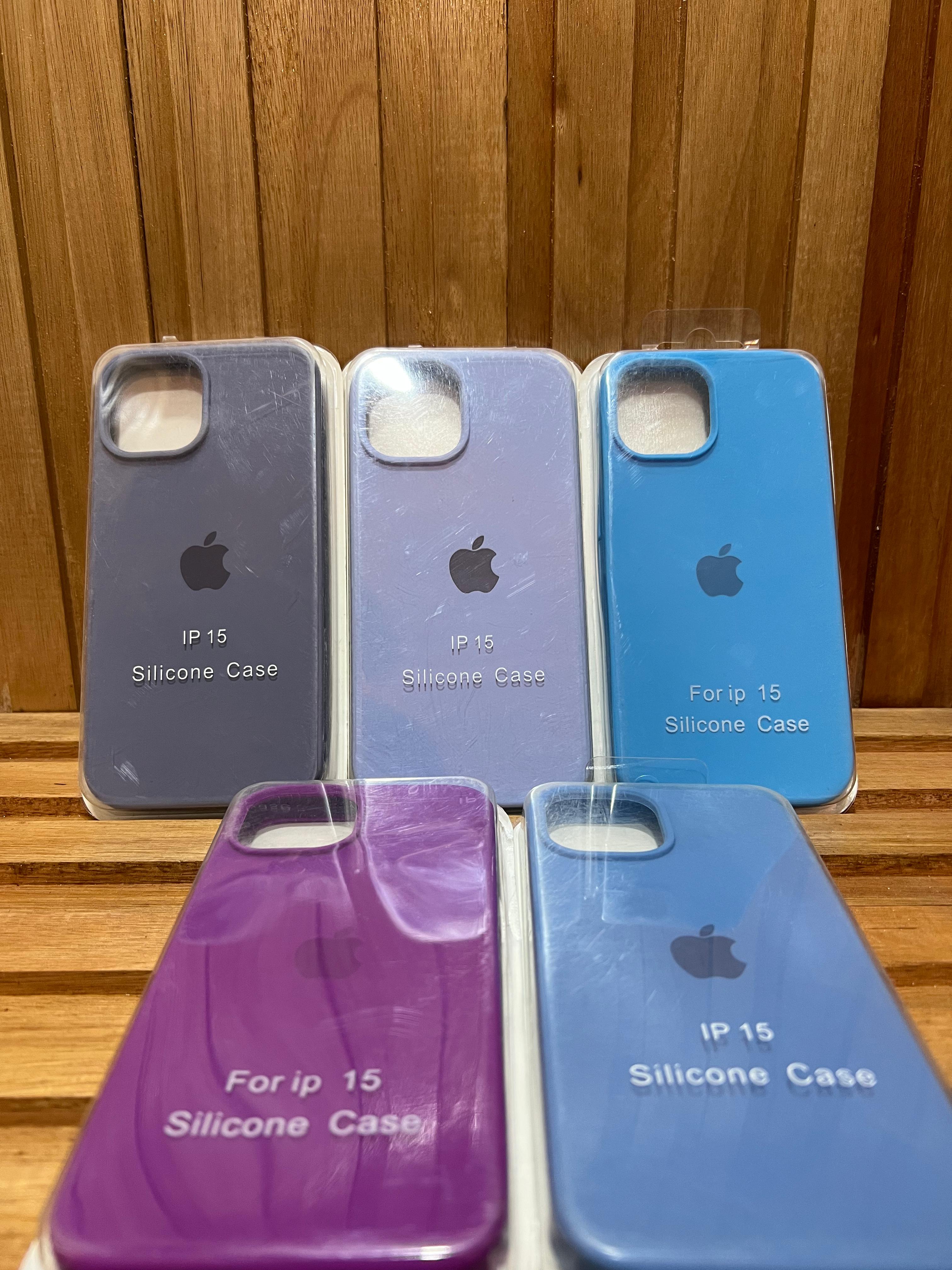 Funda Silicona iPhone 15 Múltiples colores - Última generación - TechZone Store