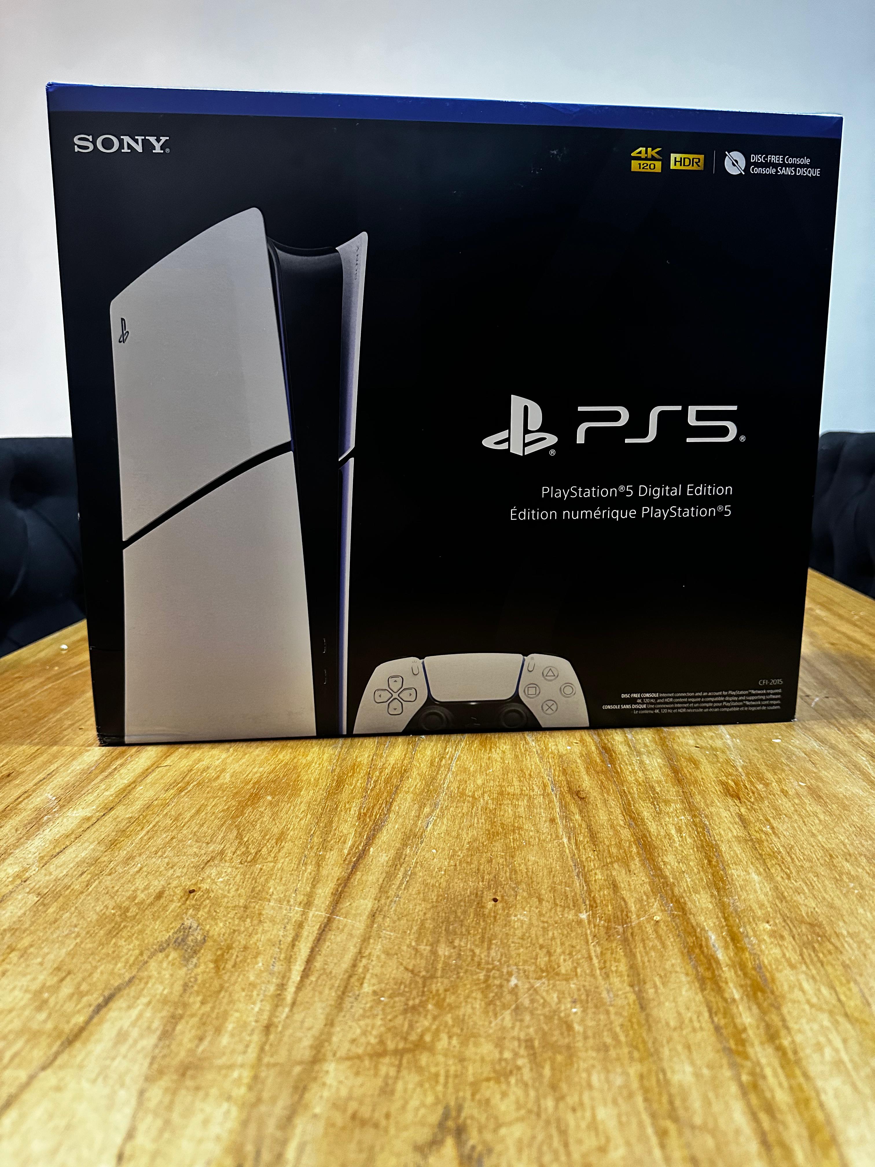 PlayStation 5 Digital Edition Consola nueva en caja sellada - Sin lector de discos - TechZone Store